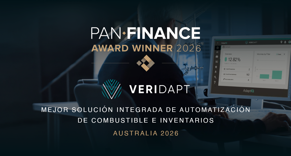 VERIDAPT gana el premio a la Mejor Solución Integrada de Automatización de Combustible e Inventarios